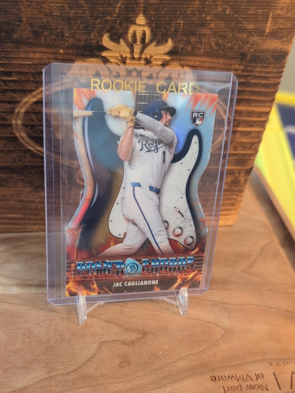 2026 Bowman Chrome Jac Caglianone Power Chords Diecut Rookie Card Royals